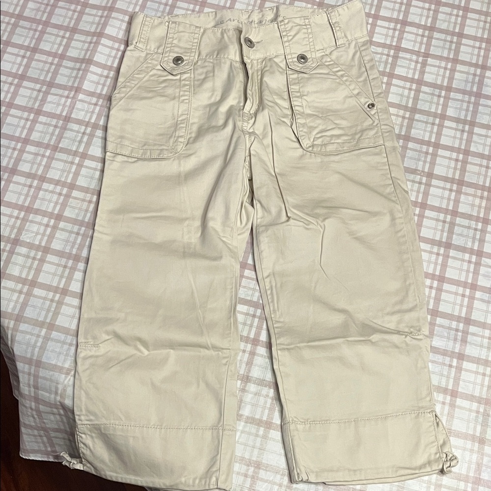 Arizona Jean Company Kids Tan Cargo Pants